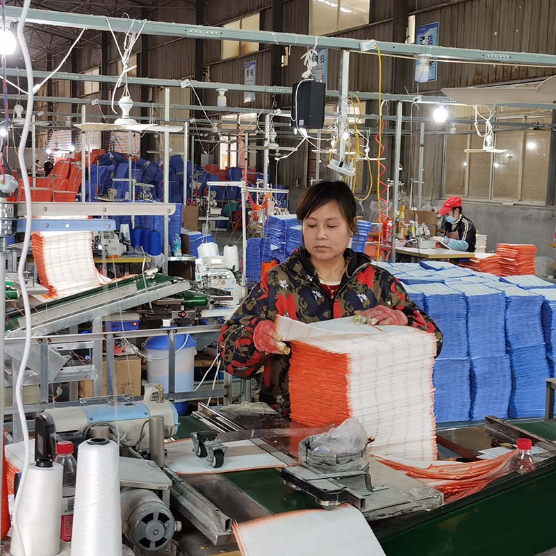 桥东洗洁巾工厂展示